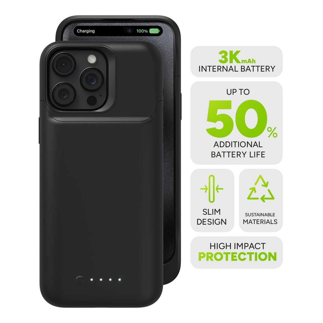 Mophie Juice Pack Pro Max – 4000mAh Battery Case for iPhone 16 Series - DOKUTRONIX