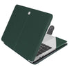 Teal Chic: MOSISO Leather MacBook 13 Case