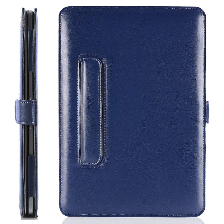 Navy Leather Portfolio Case for MacBook Air/Pro 13 - DOKUTRONIX