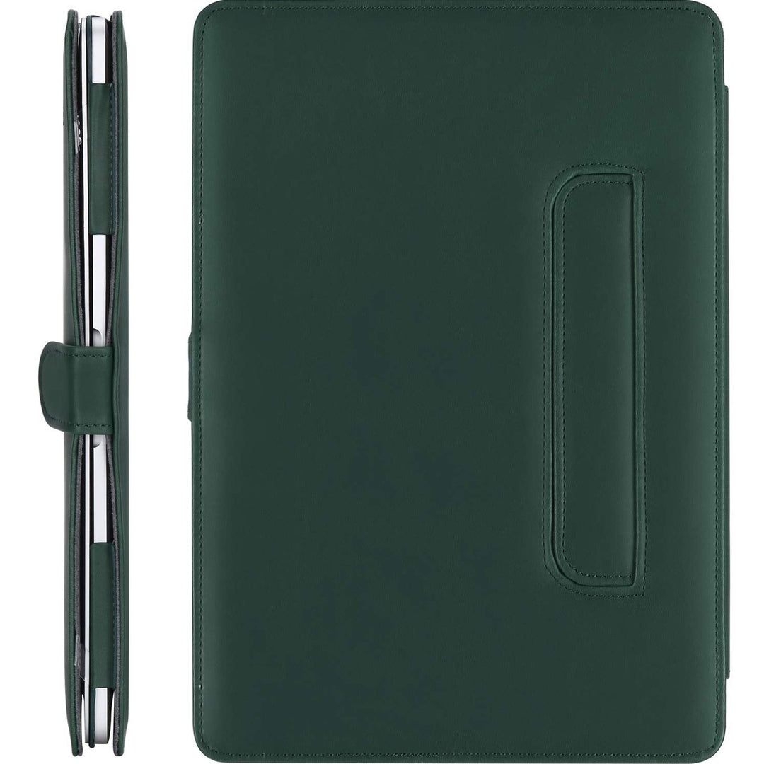 Teal Chic: MOSISO Leather MacBook 13 Case - DOKUTRONIX