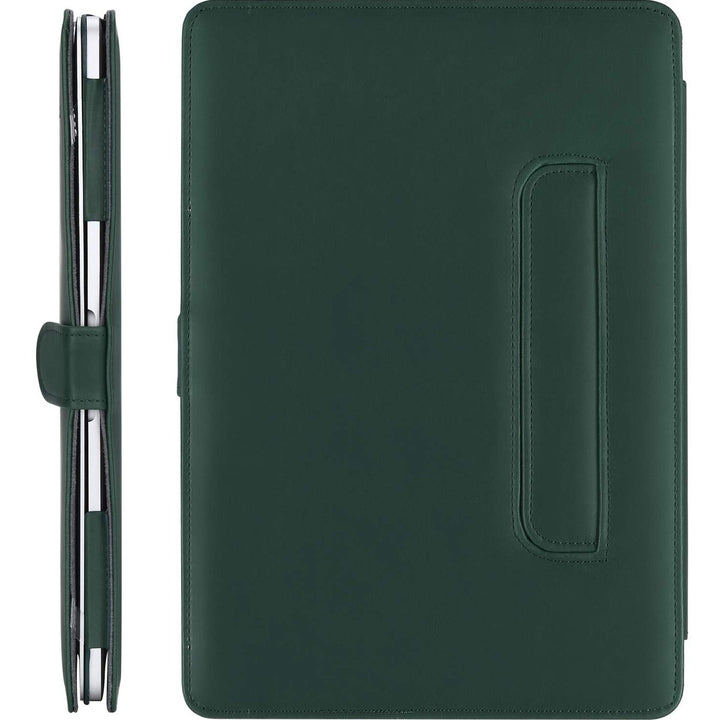 Teal Chic: MOSISO Leather MacBook 13 Case - DOKUTRONIX