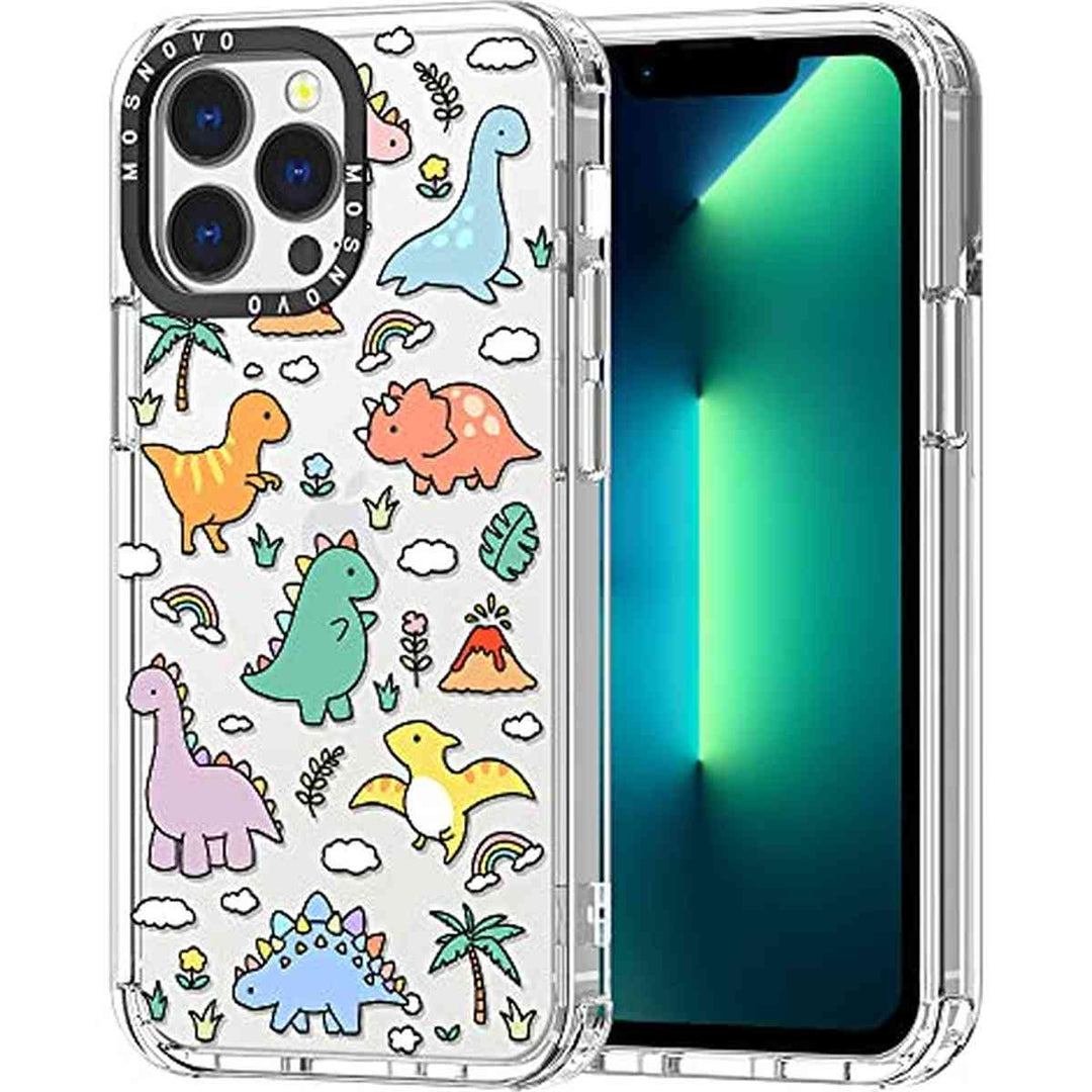 DinoShield: iPhone 16 Pro Clear Case with Drop Defense - DOKUTRONIX