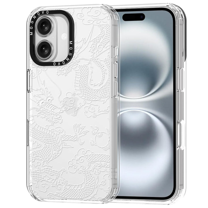DinoShield: iPhone 16 Pro Clear Case with Drop Defense - DOKUTRONIX