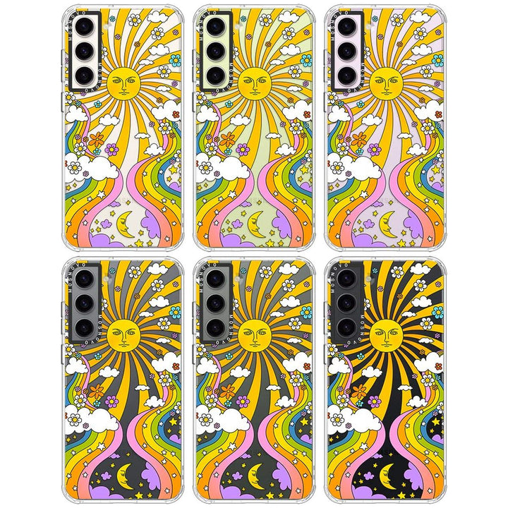 Psychedelic Shield: Galaxy S24 Ultra Case - DOKUTRONIX