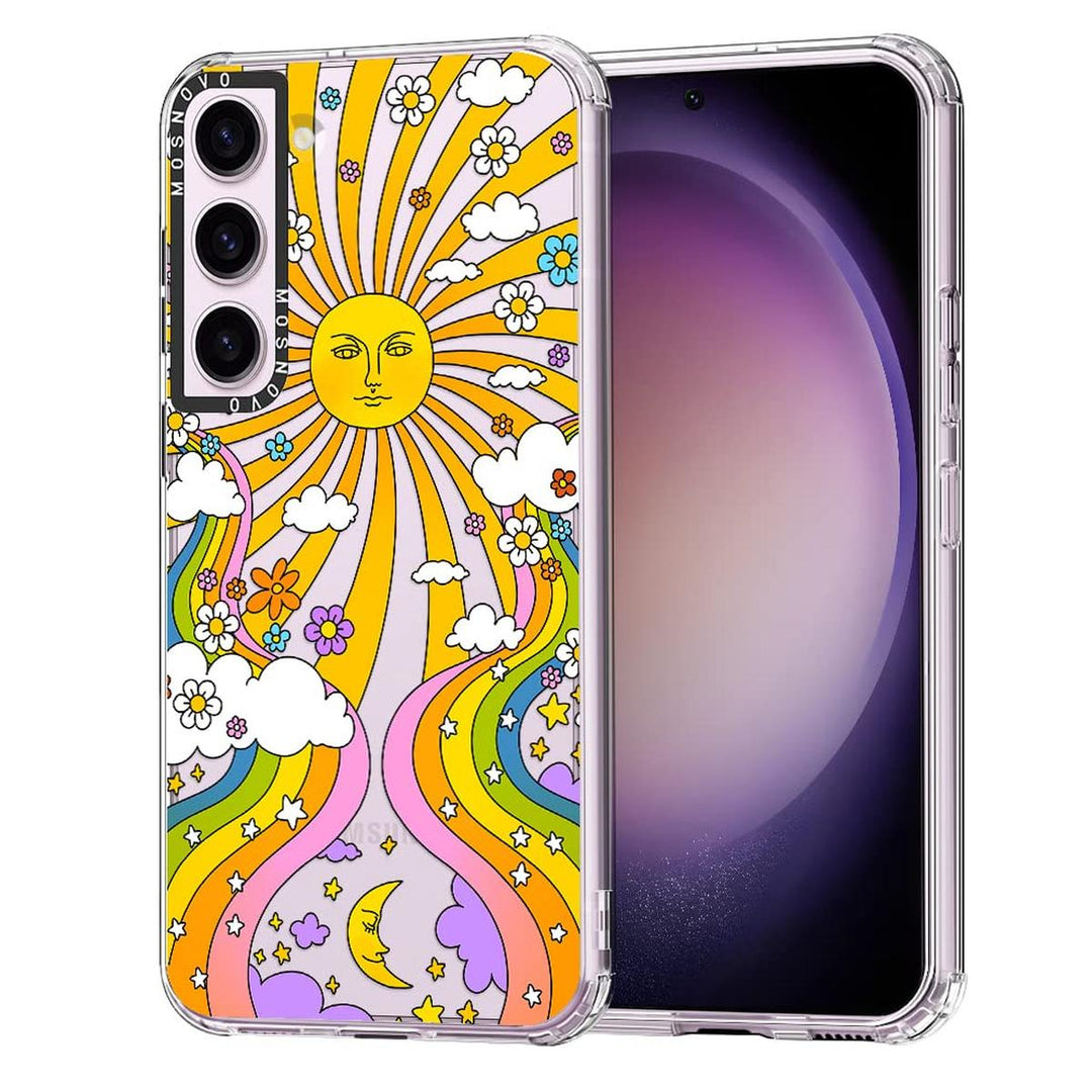 Psychedelic Shield: Galaxy S24 Ultra Case - DOKUTRONIX