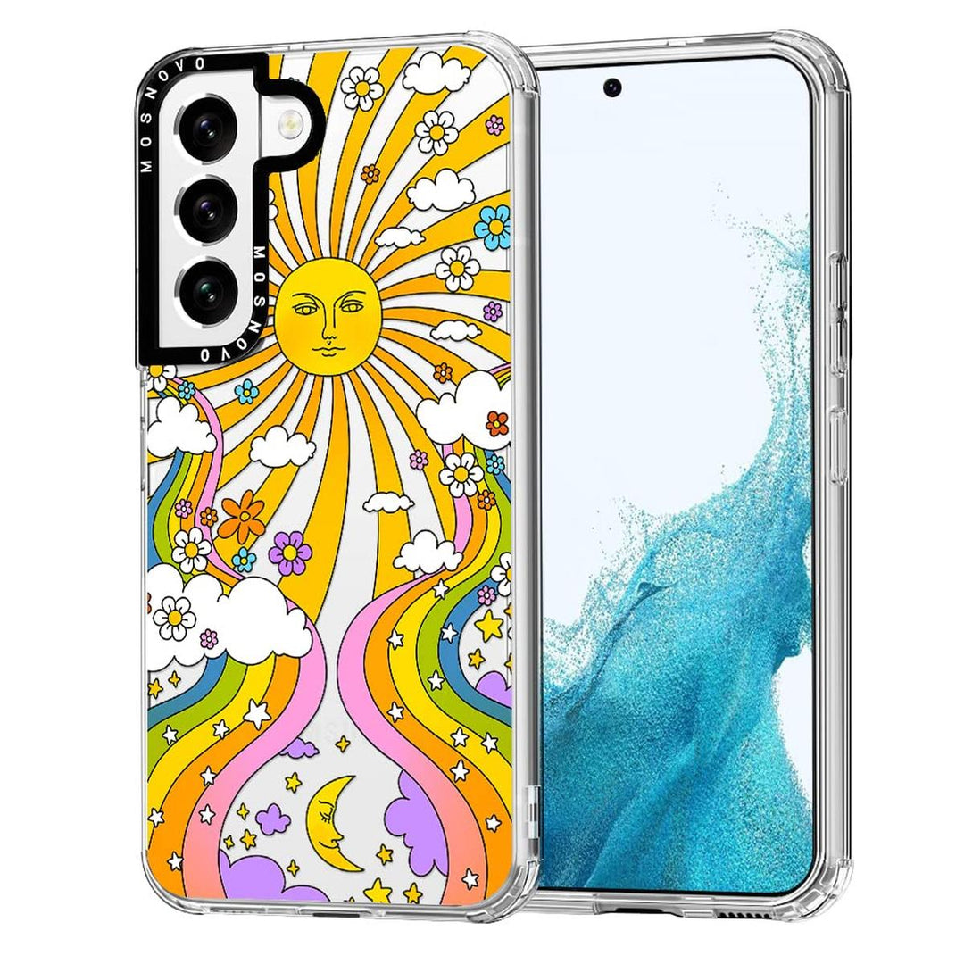 Psychedelic Shield: Galaxy S24 Ultra Case - DOKUTRONIX