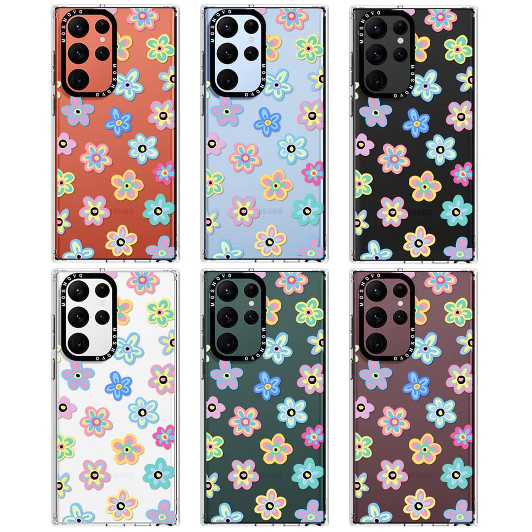 Psychedelic Shield: Galaxy S24 Ultra Case - DOKUTRONIX