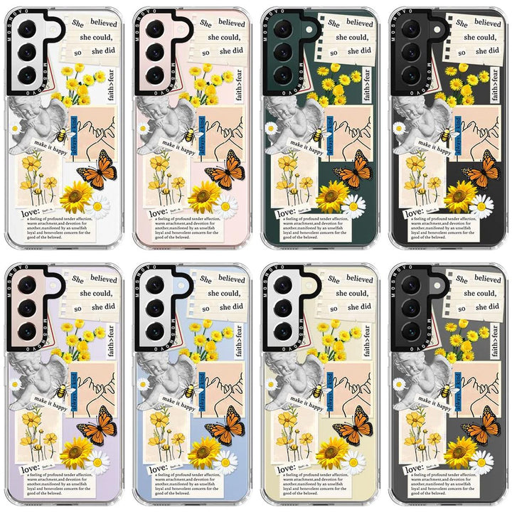 Psychedelic Shield: Galaxy S24 Ultra Case - DOKUTRONIX