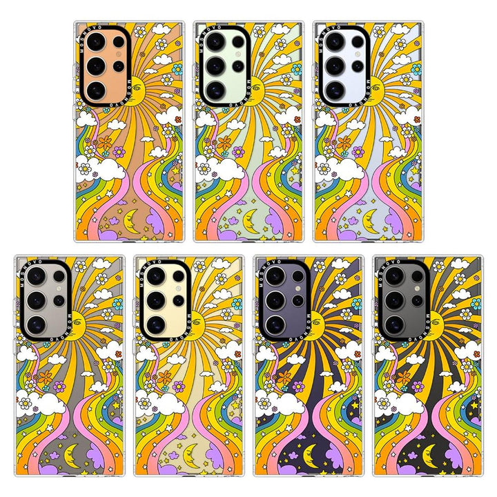 Psychedelic Shield: Galaxy S24 Ultra Case - DOKUTRONIX