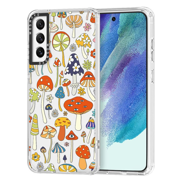 Psychedelic Shield: Galaxy S24 Ultra Case - DOKUTRONIX