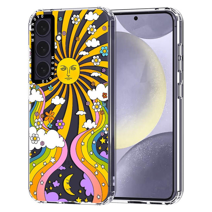 Psychedelic Shield: Galaxy S24 Ultra Case - DOKUTRONIX