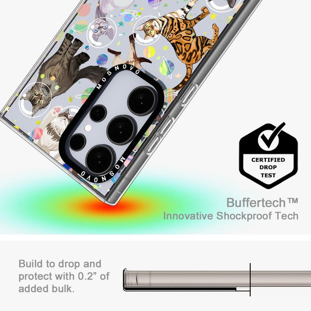 Psychedelic Shield: Galaxy S24 Ultra Case - DOKUTRONIX