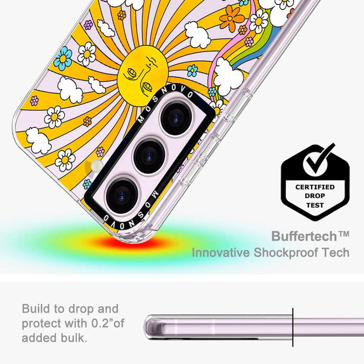 Psychedelic Shield: Galaxy S24 Ultra Case - DOKUTRONIX