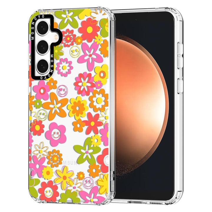 Psychedelic Shield: Galaxy S24 Ultra Case - DOKUTRONIX