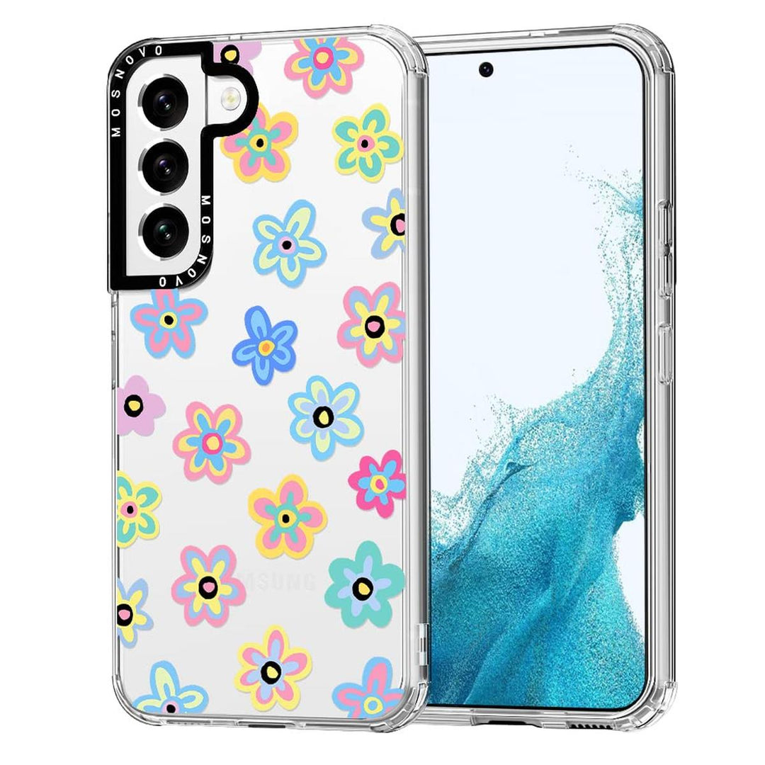 Psychedelic Shield: Galaxy S24 Ultra Case - DOKUTRONIX