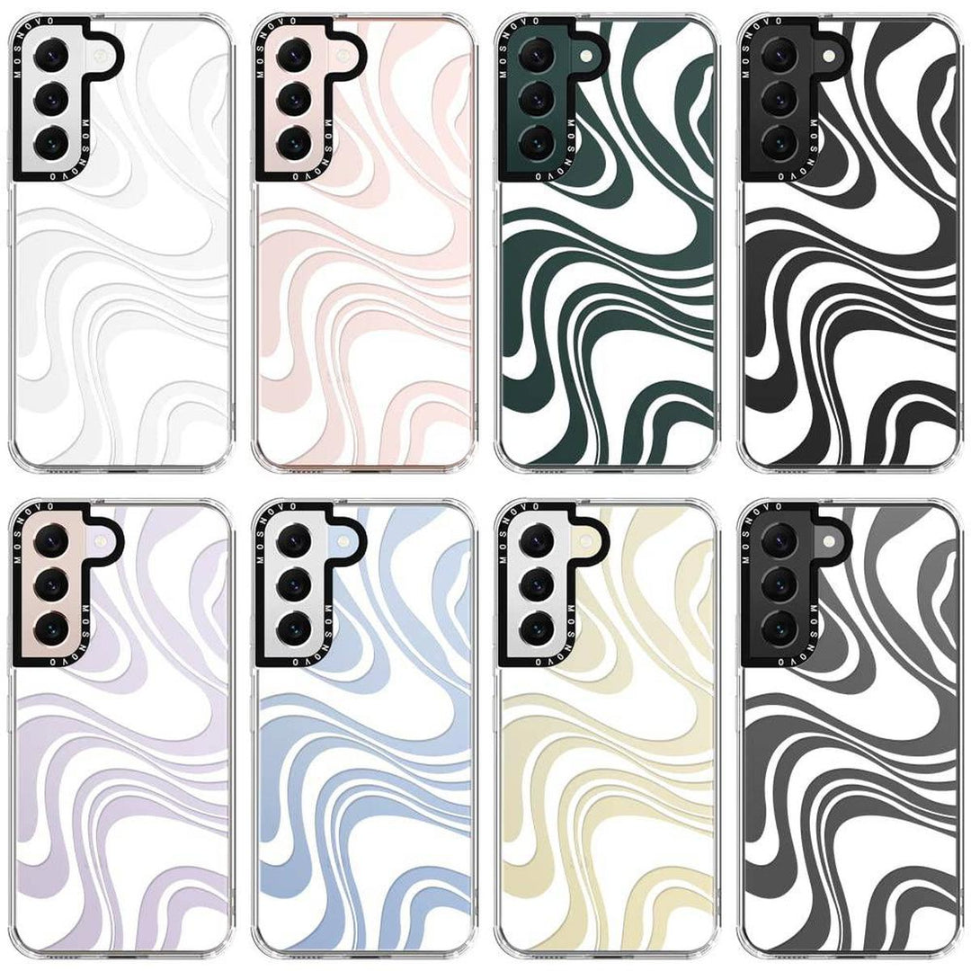 GroovyGuard Case for Galaxy S24 Ultra - Clear TPU - DOKUTRONIX