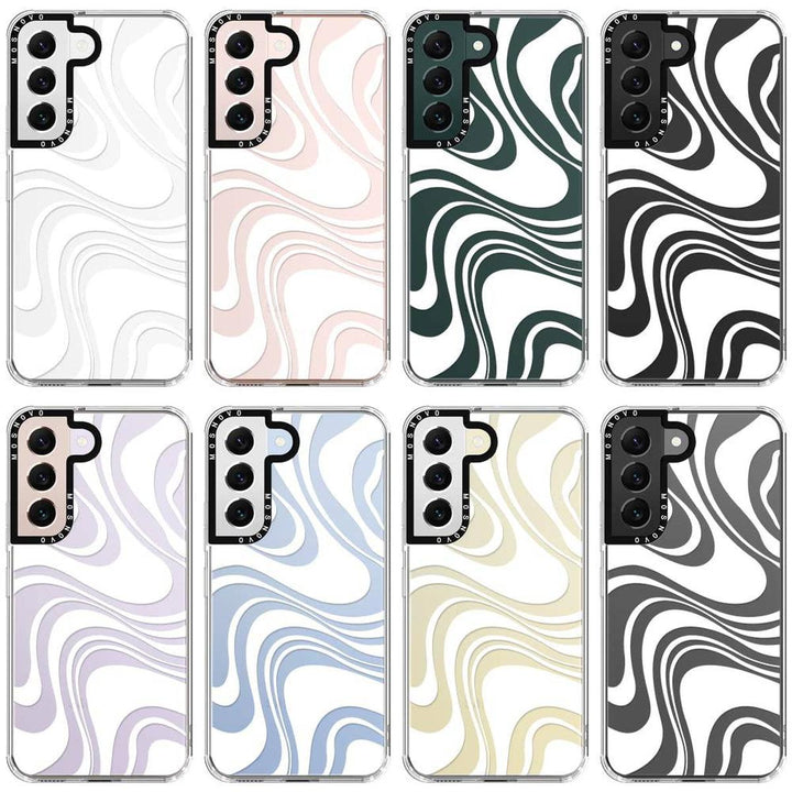 GroovyGuard Case for Galaxy S24 Ultra - Clear TPU - DOKUTRONIX