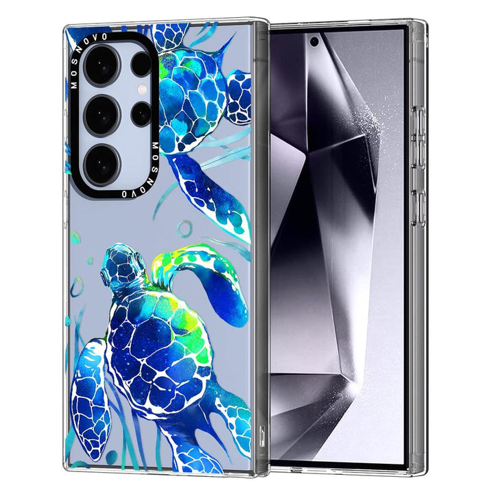 GroovyGuard Case for Galaxy S24 Ultra - Clear TPU - DOKUTRONIX