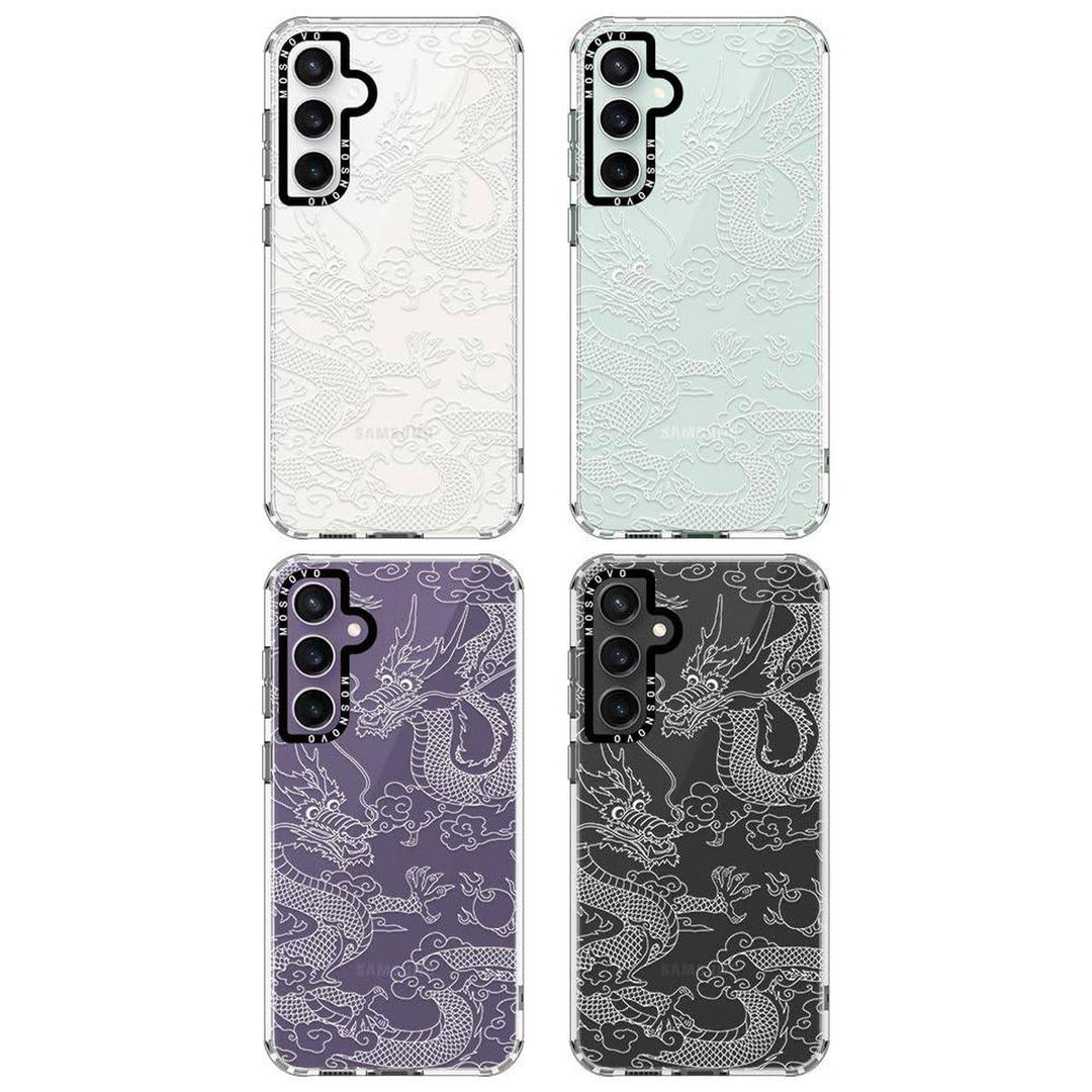 GroovyGuard Case for Galaxy S24 Ultra - Clear TPU - DOKUTRONIX