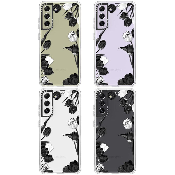 GroovyGuard Case for Galaxy S24 Ultra - Clear TPU - DOKUTRONIX