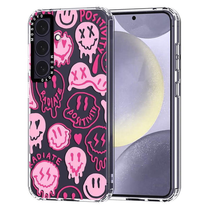 GroovyGuard Case for Galaxy S24 Ultra - Clear TPU - DOKUTRONIX