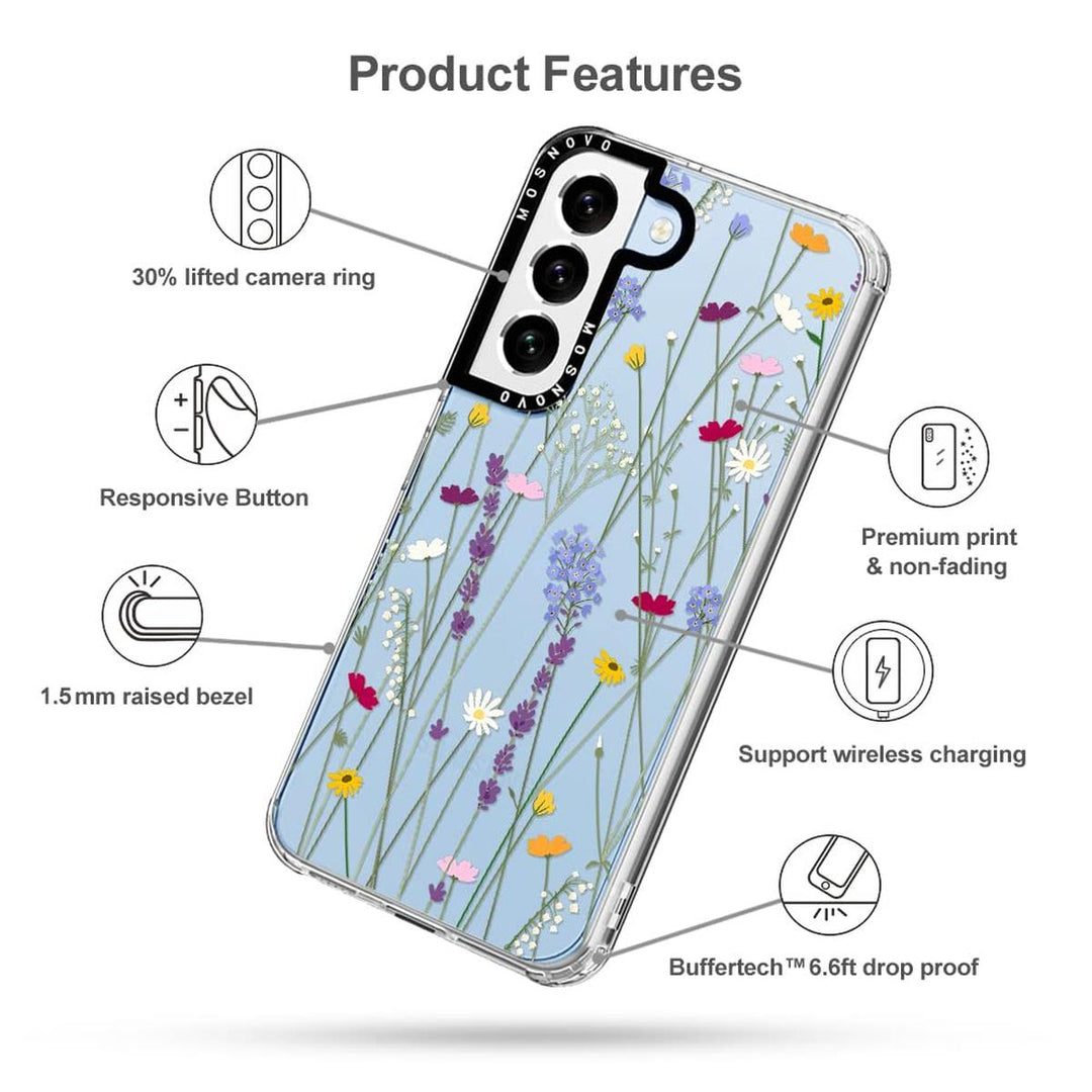 GroovyGuard Case for Galaxy S24 Ultra - Clear TPU - DOKUTRONIX