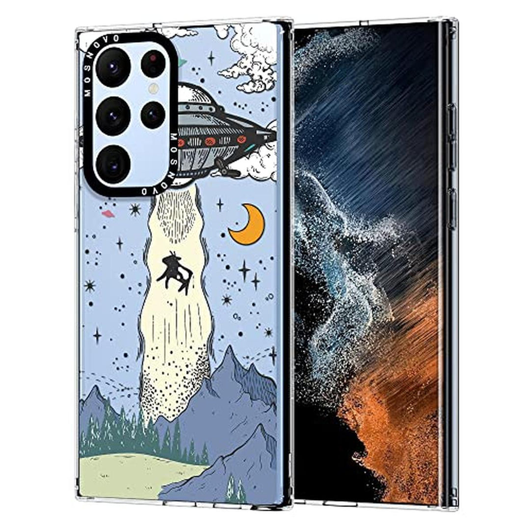 GroovyGuard Case for Galaxy S24 Ultra - Clear TPU - DOKUTRONIX