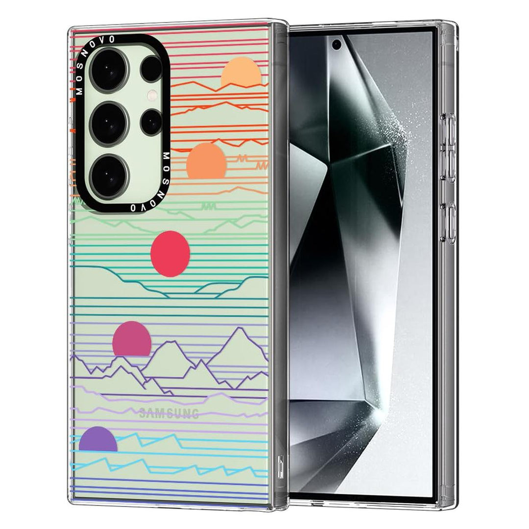 GroovyGuard Case for Galaxy S24 Ultra - Clear TPU - DOKUTRONIX