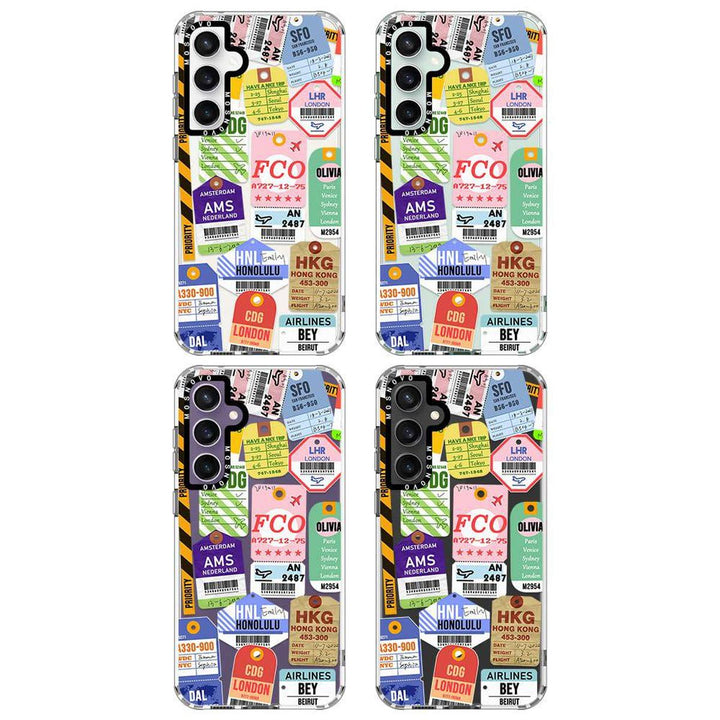 GroovyGuard Case for Galaxy S24 Ultra - Clear TPU - DOKUTRONIX