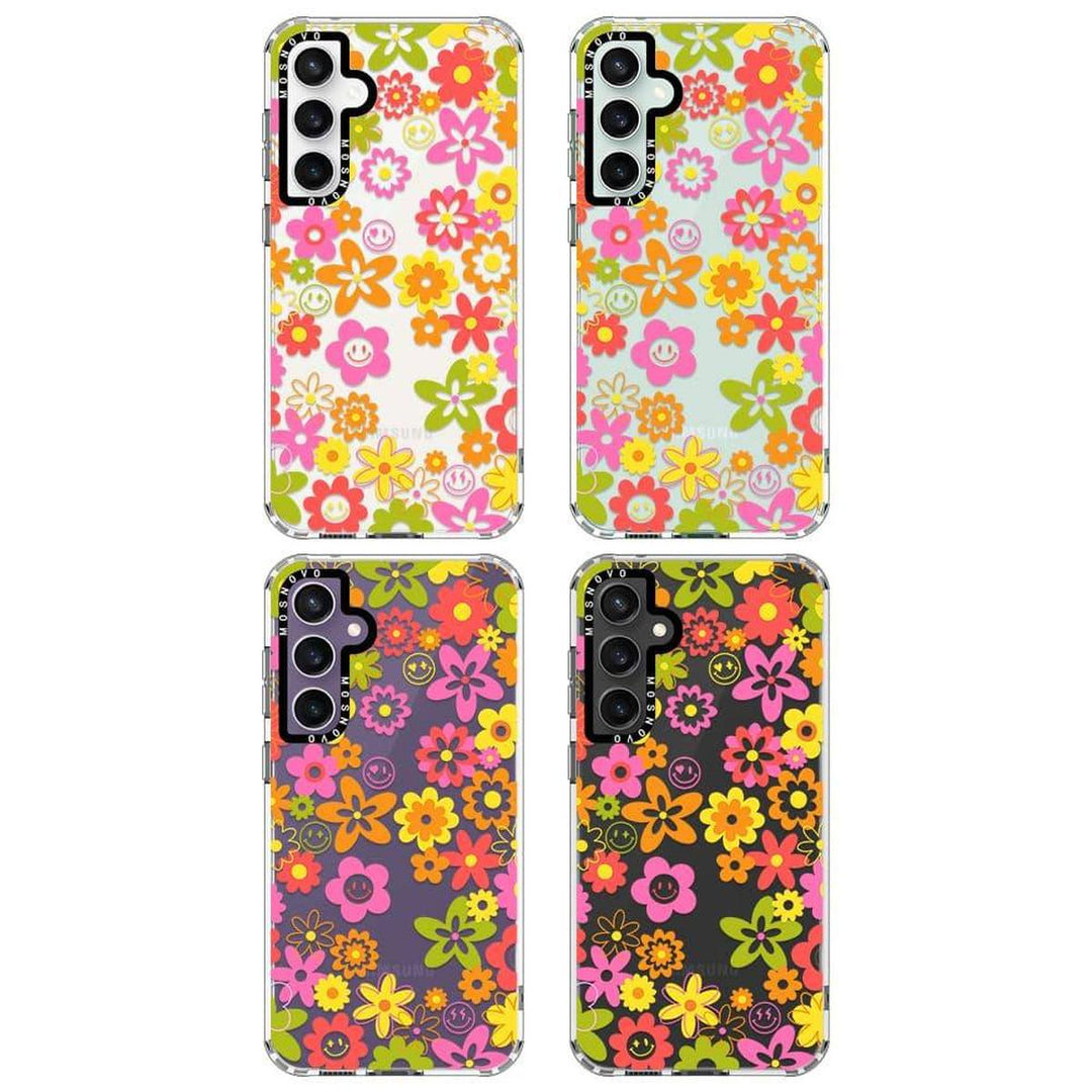 GroovyGuard Case for Galaxy S24 Ultra - Clear TPU - DOKUTRONIX