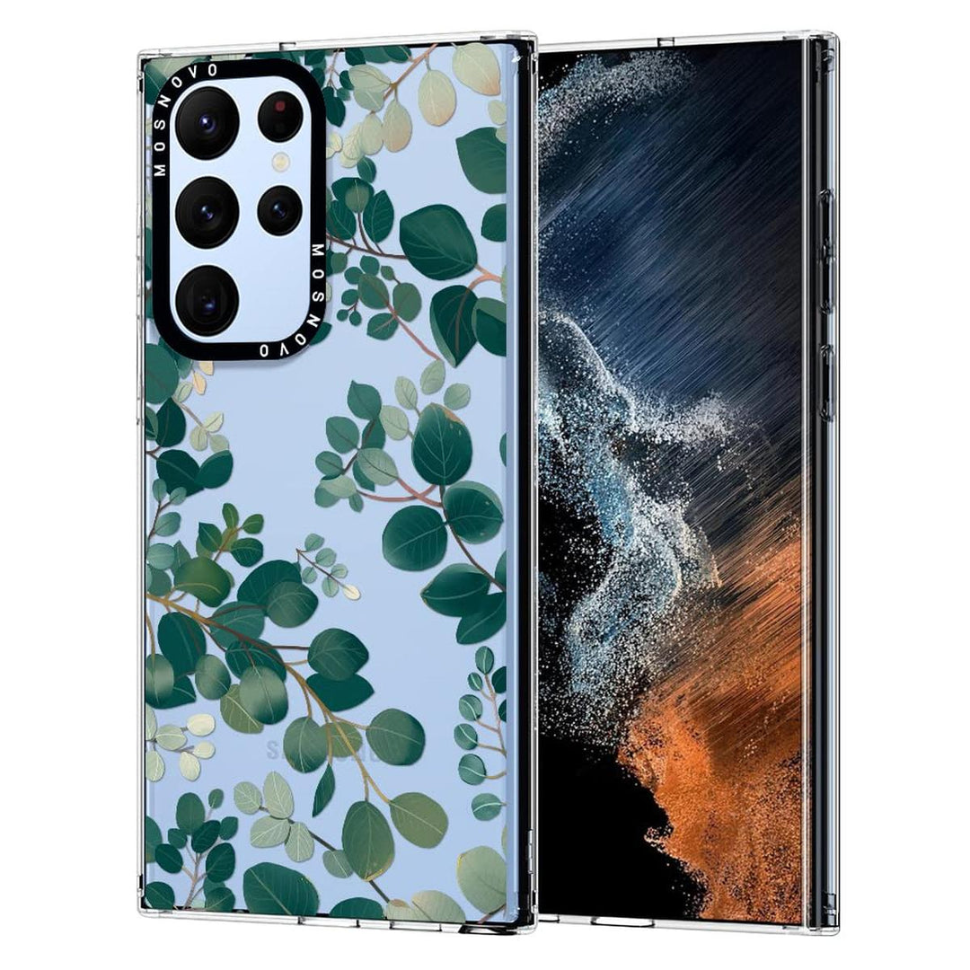 GroovyGuard Case for Galaxy S24 Ultra - Clear TPU - DOKUTRONIX