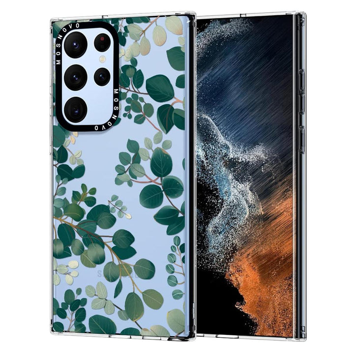 GroovyGuard Case for Galaxy S24 Ultra - Clear TPU - DOKUTRONIX