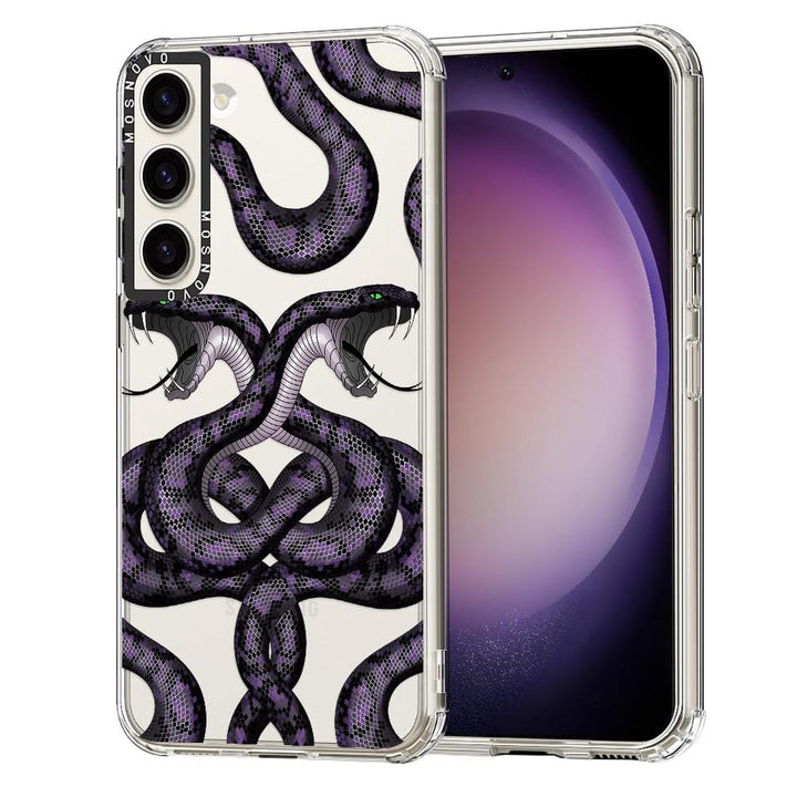 GroovyGuard Case for Galaxy S24 Ultra - Clear TPU - DOKUTRONIX