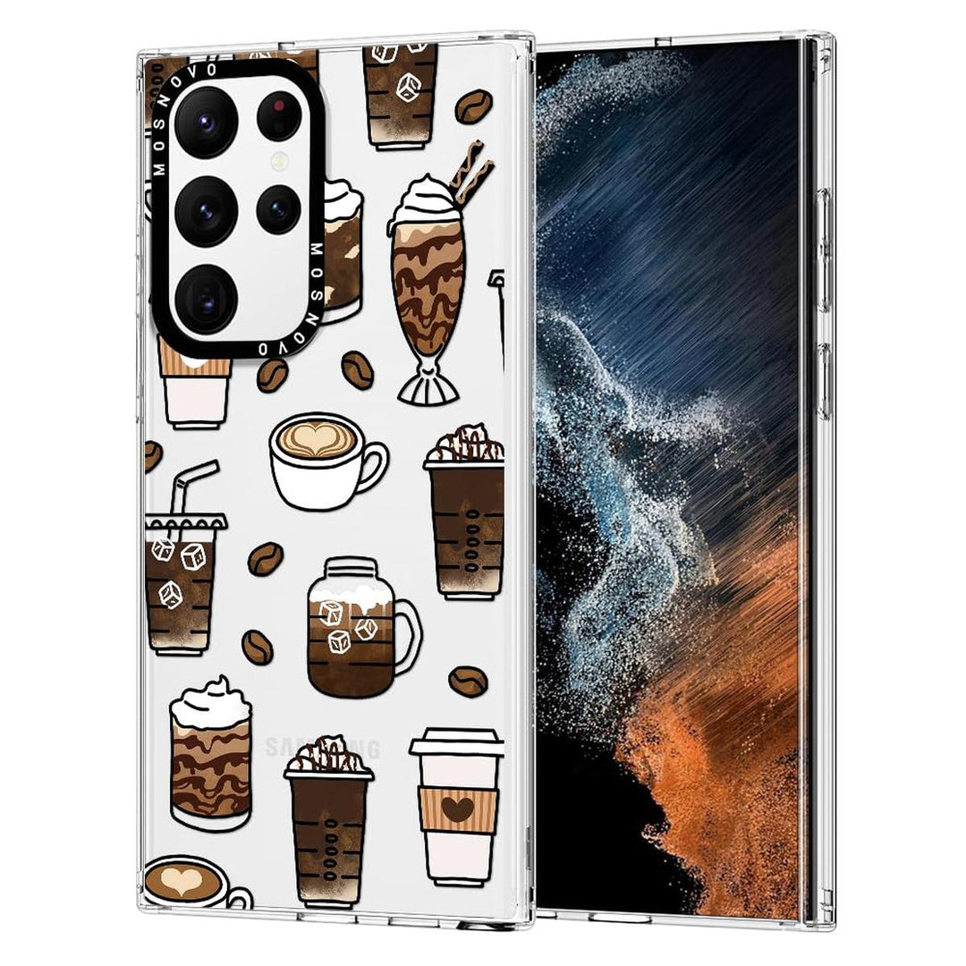 GroovyGuard Case for Galaxy S24 Ultra - Clear TPU - DOKUTRONIX