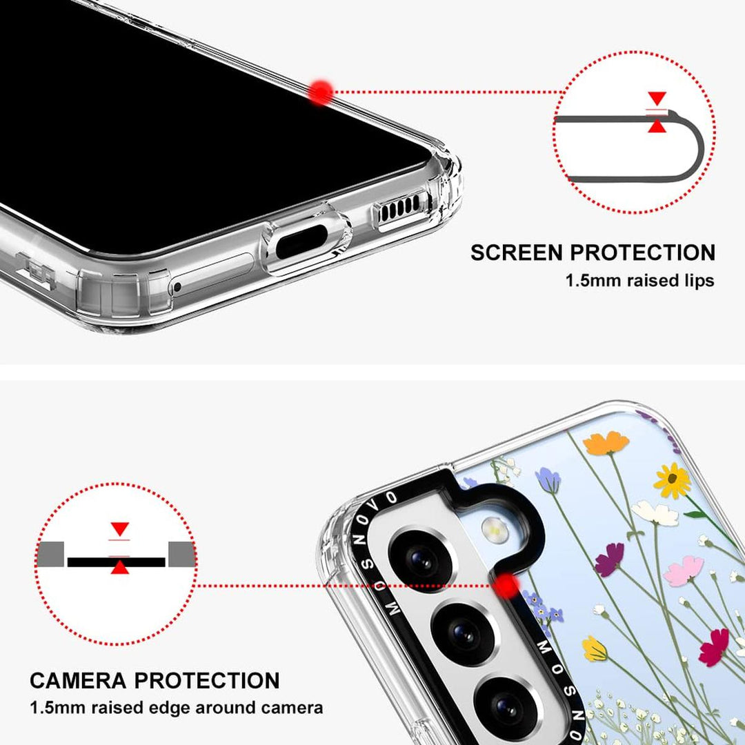GroovyGuard Case for Galaxy S24 Ultra - Clear TPU - DOKUTRONIX