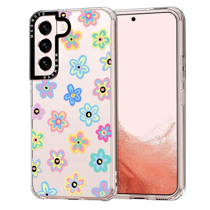 GroovyGuard Case for Galaxy S24 Ultra - Clear TPU - DOKUTRONIX