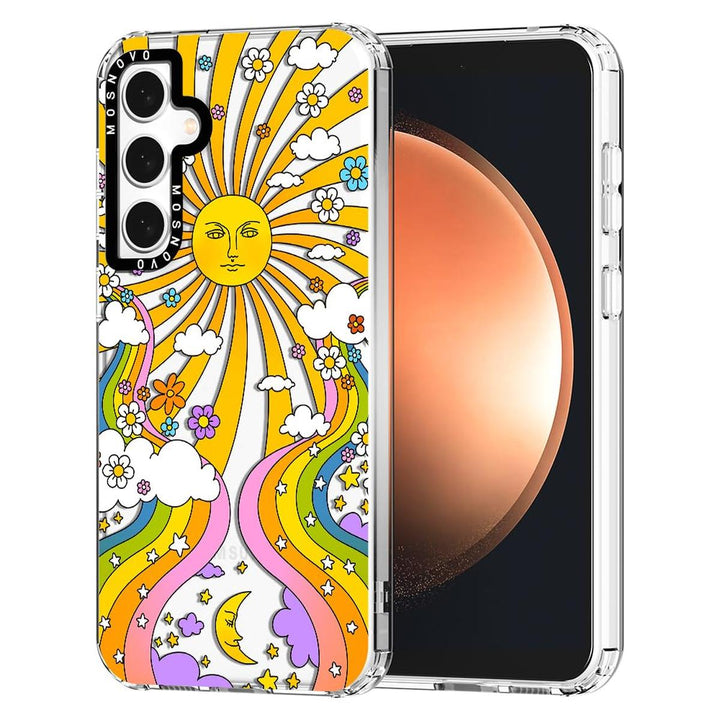 GroovyGuard Case for Galaxy S24 Ultra - Clear TPU - DOKUTRONIX