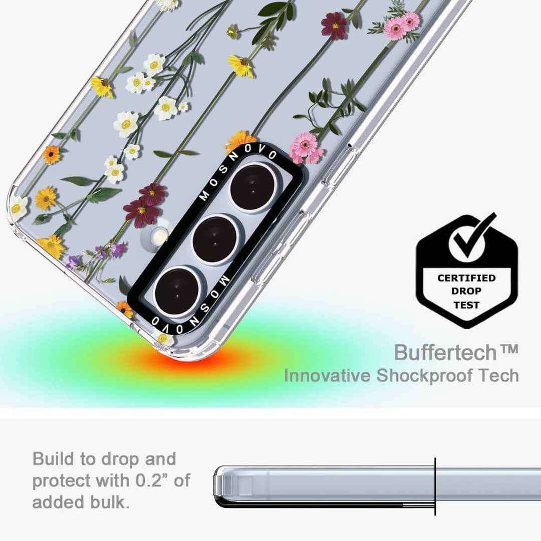 GroovyGuard Case for Galaxy S24 Ultra - Clear TPU - DOKUTRONIX