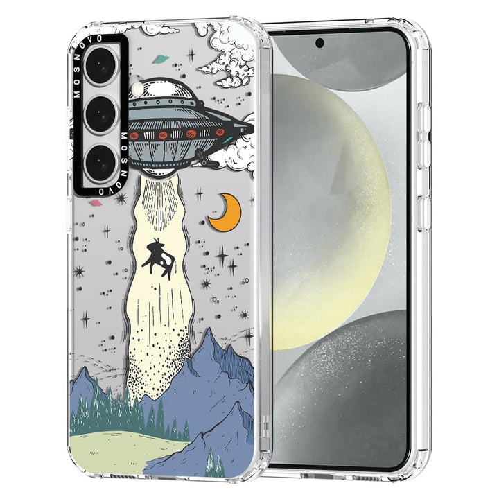 GroovyGuard Case for Galaxy S24 Ultra - Clear TPU - DOKUTRONIX