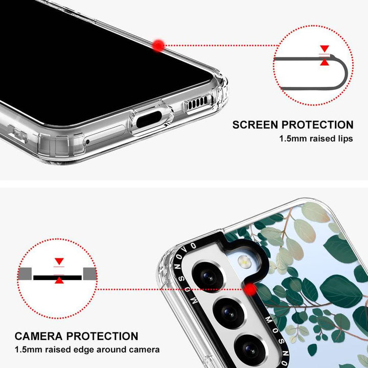 GroovyGuard Case for Galaxy S24 Ultra - Clear TPU - DOKUTRONIX