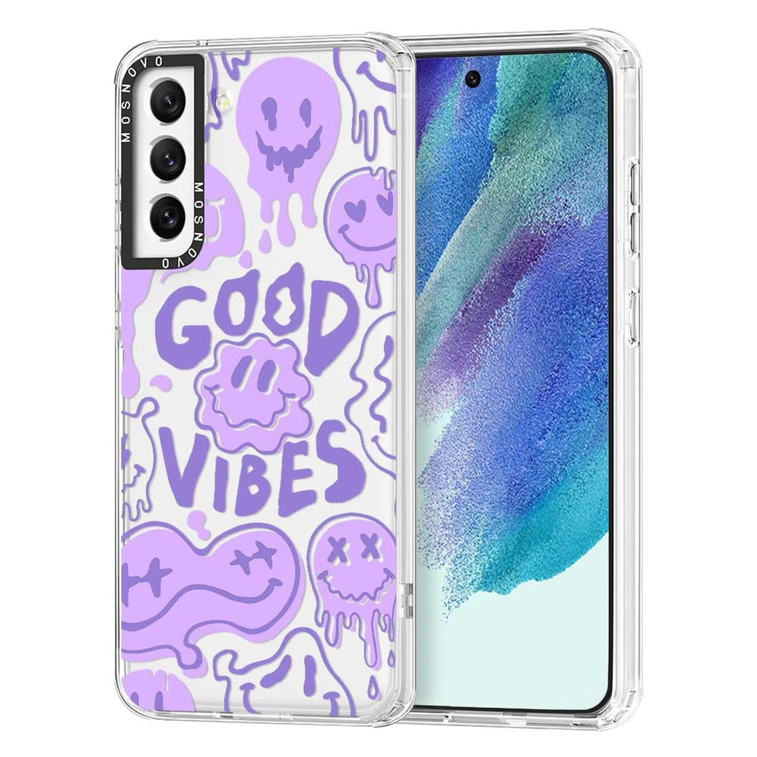 GroovyGuard Case for Galaxy S24 Ultra - Clear TPU - DOKUTRONIX
