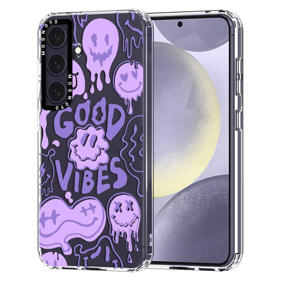 GroovyGuard Case for Galaxy S24 Ultra - Clear TPU - DOKUTRONIX