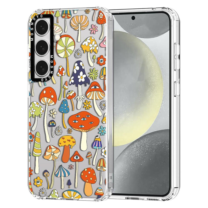 GroovyGuard Case for Galaxy S24 Ultra - Clear TPU - DOKUTRONIX