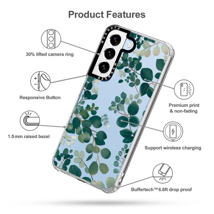 GroovyGuard Case for Galaxy S24 Ultra - Clear TPU - DOKUTRONIX