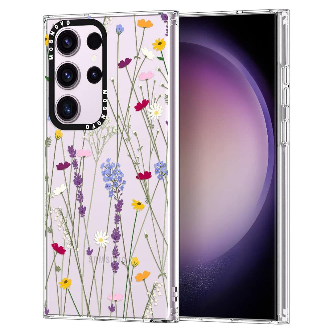 GroovyGuard Case for Galaxy S24 Ultra - Clear TPU - DOKUTRONIX
