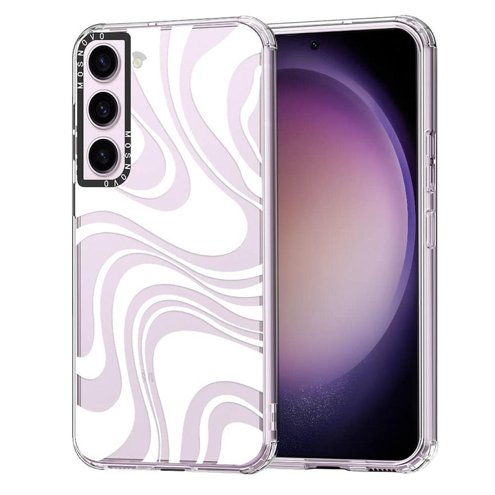 GroovyGuard Case for Galaxy S24 Ultra - Clear TPU - DOKUTRONIX