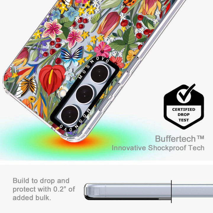 GroovyGuard Case for Galaxy S24 Ultra - Clear TPU - DOKUTRONIX