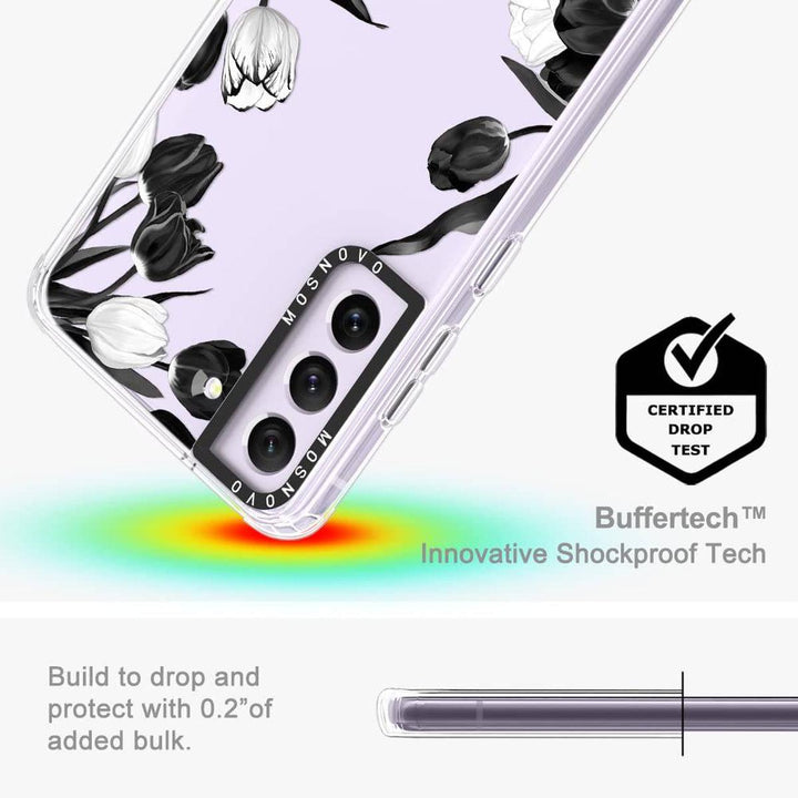 GroovyGuard Case for Galaxy S24 Ultra - Clear TPU - DOKUTRONIX
