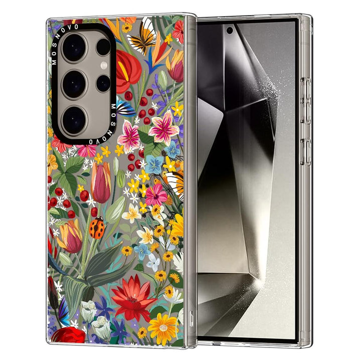 GroovyGuard Case for Galaxy S24 Ultra - Clear TPU - DOKUTRONIX
