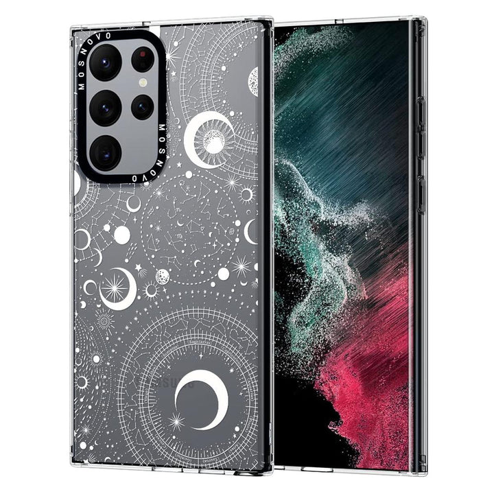 GroovyGuard Case for Galaxy S24 Ultra - Clear TPU - DOKUTRONIX